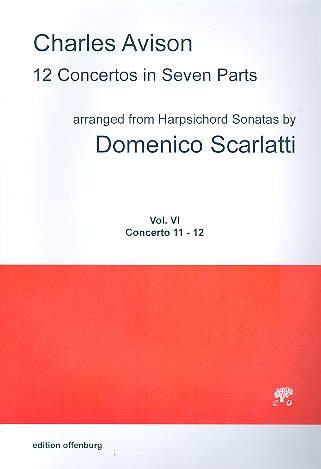 12 Concertos in 7 Parts vol.6 (nos. 11-12)  for 7 strings  score