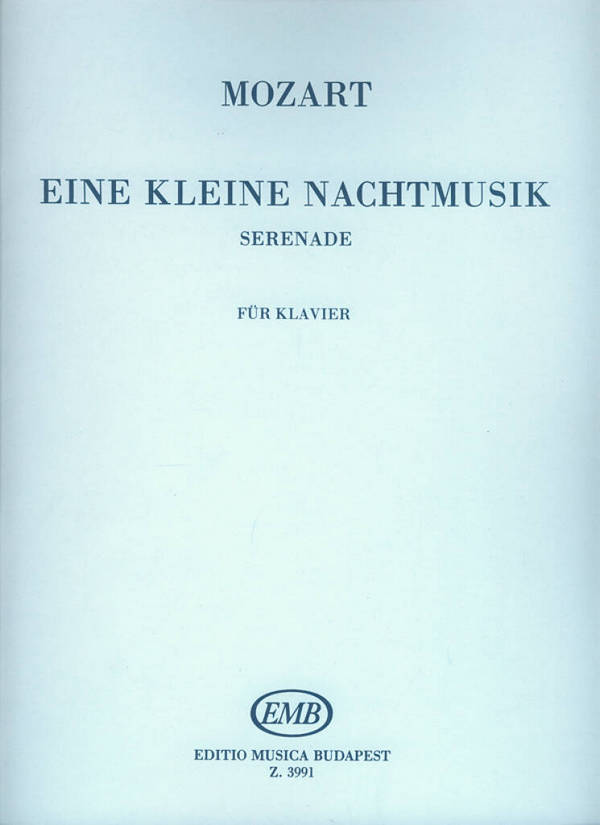 Eine kleine Nachtmusik KV525&nbsp;&nbsp;für Klavier&nbsp;&nbsp;
