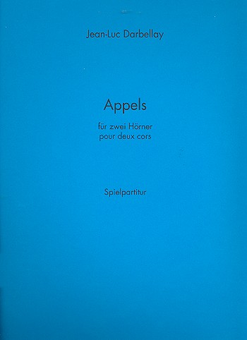 Appels für 2 Hörner  Partitur  