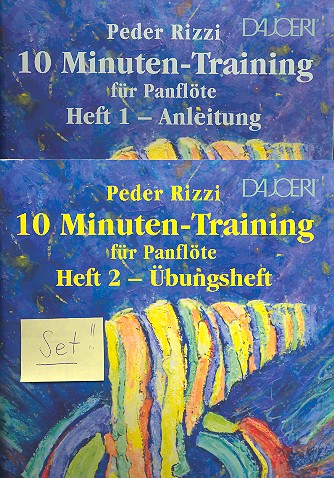 10 Minuten-Training Set (Band 1und 2)&nbsp;&nbsp;für Panflöte&nbsp;&nbsp;