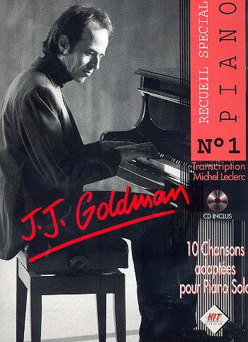 Jean-Jacques Goldman vol.1 (+CD):&nbsp;&nbsp;pour piano&nbsp;&nbsp;