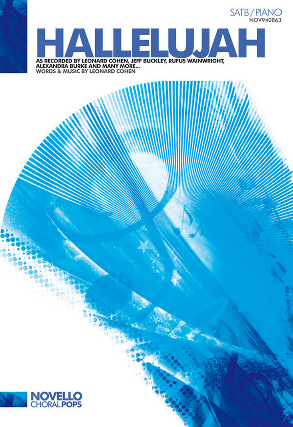 Hallelujah for mixed chorus (SATB)  and piano  score