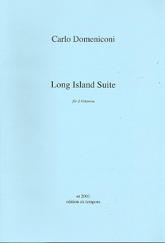 Long Island Suite for 2 guitars&nbsp;&nbsp;score and parts&nbsp;&nbsp;
