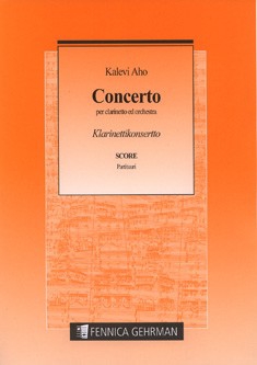 Concerto for clarinet and orchestra  score  