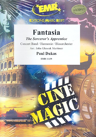 The Sorceror's Apprentice from Fantasia:  for concert band  score and parts