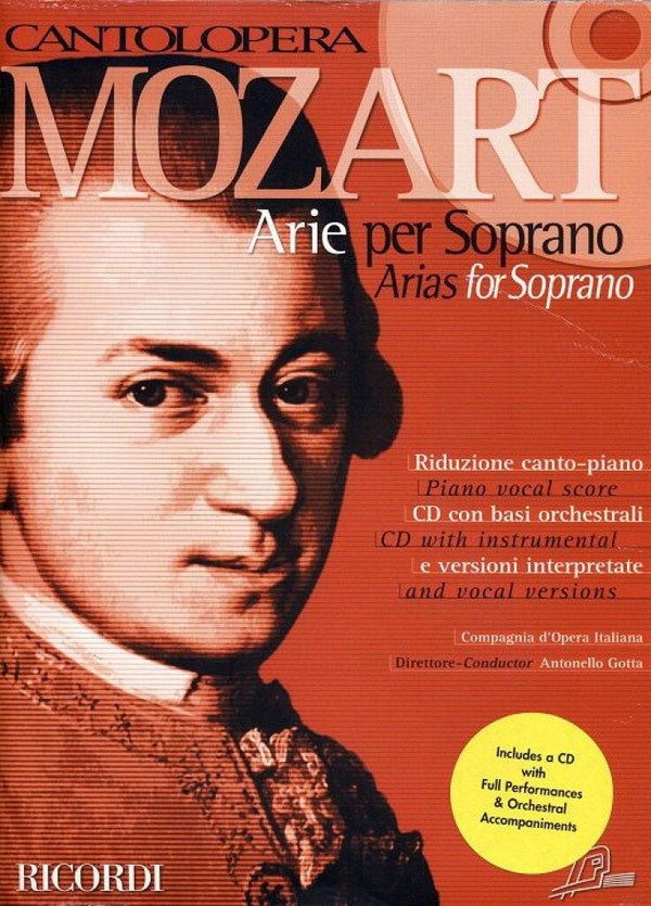 Arias for soprano (+CD) for soprano&nbsp;&nbsp;and piano&nbsp;&nbsp;
