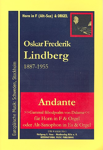 Andante   für Horn in F (Altsaxophon) und Orgel  