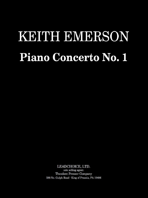 Concerto no.1 for piano and orchestra&nbsp;&nbsp;for 2 pianos&nbsp;&nbsp;score