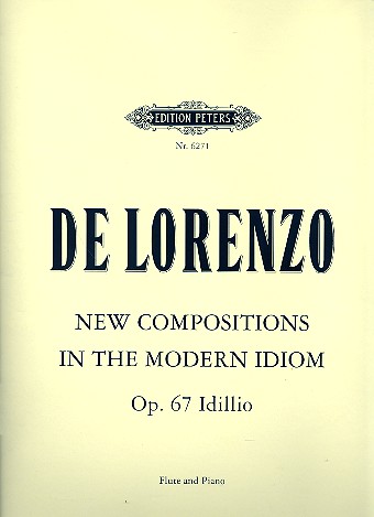 Idillio op.67  for flute and piano  