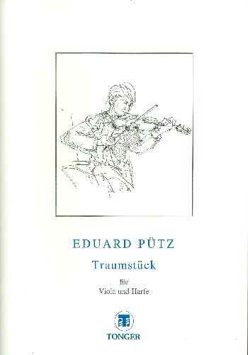 Traumstück für Viola und Harfe  2 Spielpartituren  