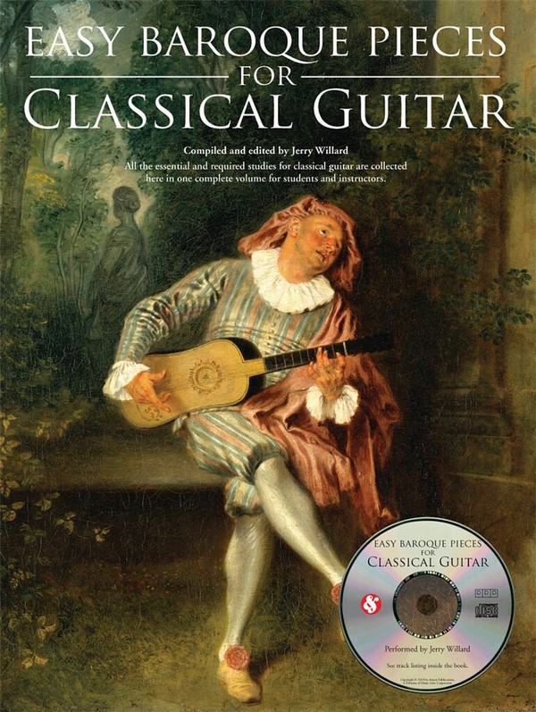 Easy Baroque Pieces (+CD)&nbsp;&nbsp;for guitar/tab&nbsp;&nbsp;