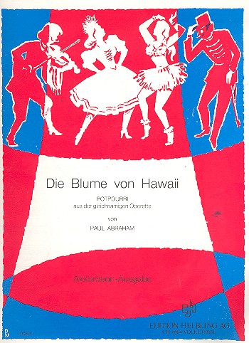 Die Blume von Hawaii  Potpourri für Akkordeon  