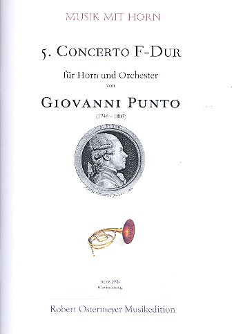 Concerto F-Dur Nr.5   für Horn und Orchester   für Horn in F und Klavier