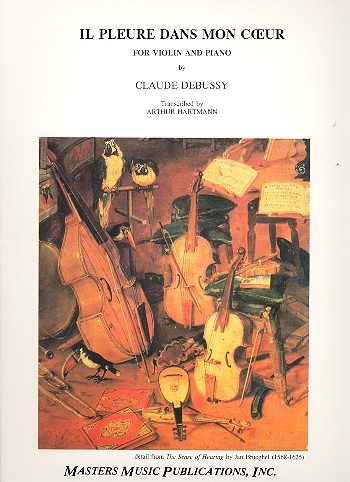 Il pleure dans mon coeur  for violin and piano  