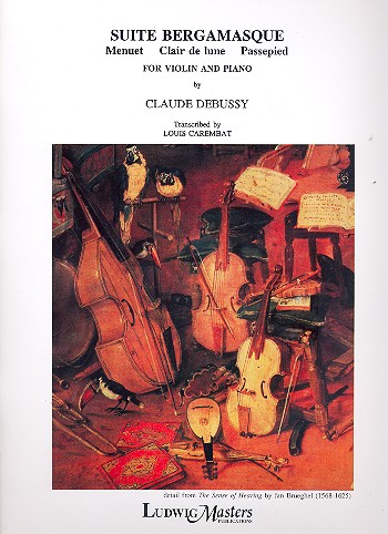 Suite bergamasque&nbsp;&nbsp;for violin and piano&nbsp;&nbsp;