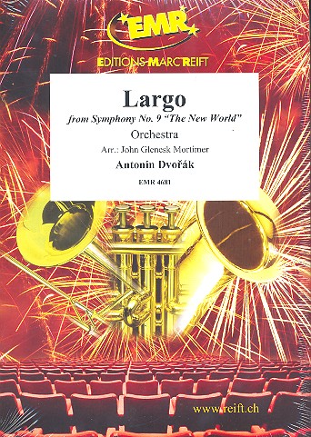 Largo aus Sinfonie e-Moll Nr.9 op.95  für Orchester  Partitur und Stimmen