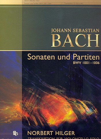 6 Sonaten und Partiten BWV1001-1006&nbsp;&nbsp;für Violoncello&nbsp;&nbsp;
