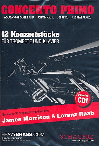 Concerto primo (+CD)  für Trompete und Klavier  