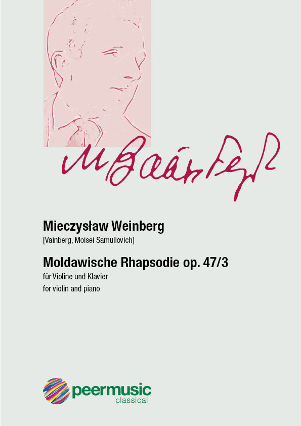 Moldawische Rhapsodie op.47/3&nbsp;&nbsp;für Violine und Klavier&nbsp;&nbsp;