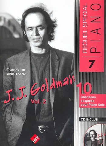 Jean-Jacques Goldman vol.2 (+CD):&nbsp;&nbsp;pour piano&nbsp;&nbsp;