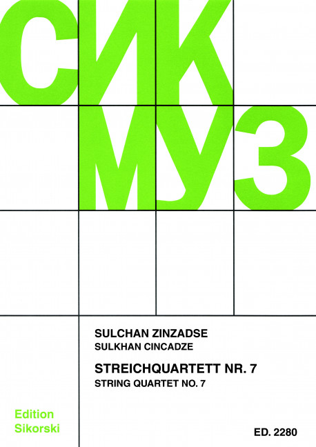 Streichquartett Nr.7  Stimmen  