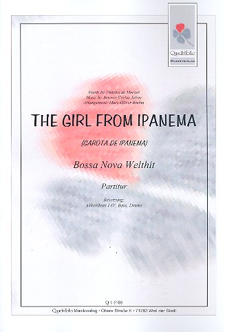 The Girl from Ipanema: für Akkordeonorchester  Partitur  