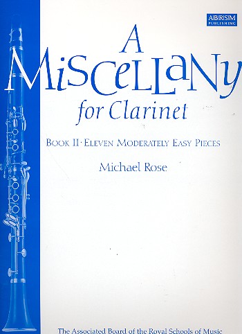 A Miscellany for Clarinet vol.2   for clarinet and piano  