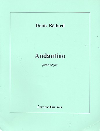 Andantino &nbsp;&nbsp;pour orgue&nbsp;&nbsp;