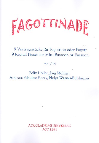 Fagottinade für Fagottino (Fagott)&nbsp;&nbsp;&nbsp;&nbsp;