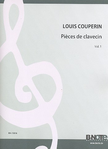 Pieces de clavecin Band 1  für Cembalo  