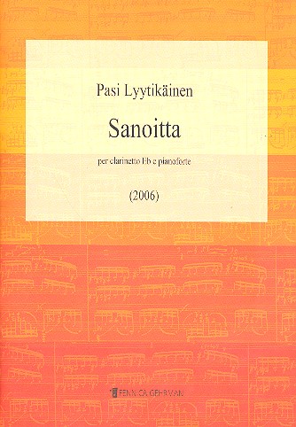 Sanoitta for Eb clarinet and piano    