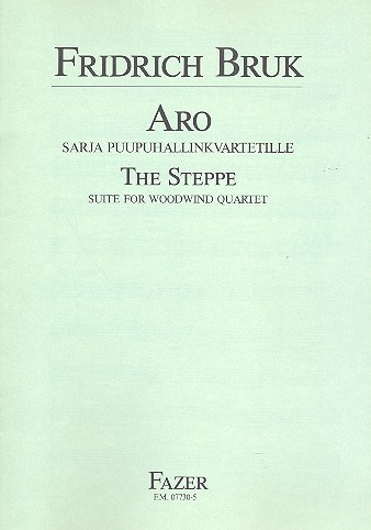 The Steppe for flute, oboe, clarinet  and bassoon  score and parts
