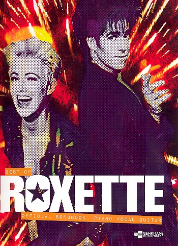 Best of Roxette  piano / vocal / guitar  Official Songbook