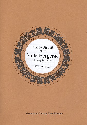 Suite Bergerac  für Zupforchester  Partitur
