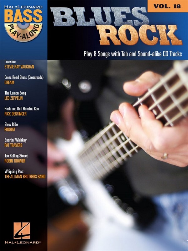 Bass Playalong Vol.18 (+CD): Blues Rock&nbsp;&nbsp;&nbsp;&nbsp;