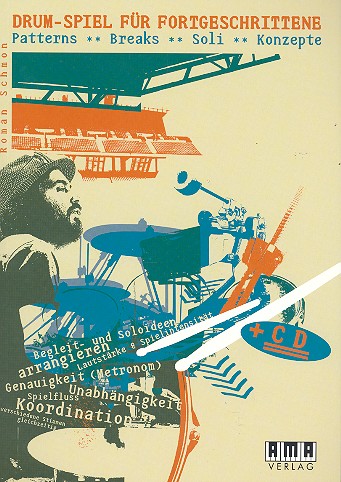 Drum-Spiel für Fortgeschrittene (+CD)  für Schlagzeug  