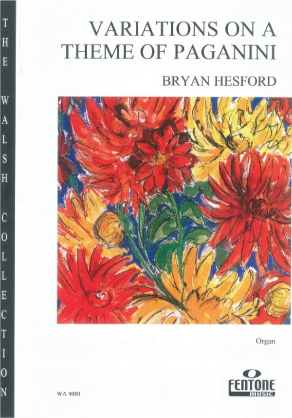 Variations on a Theme of Paganini op.68&nbsp;&nbsp;for organ&nbsp;&nbsp;