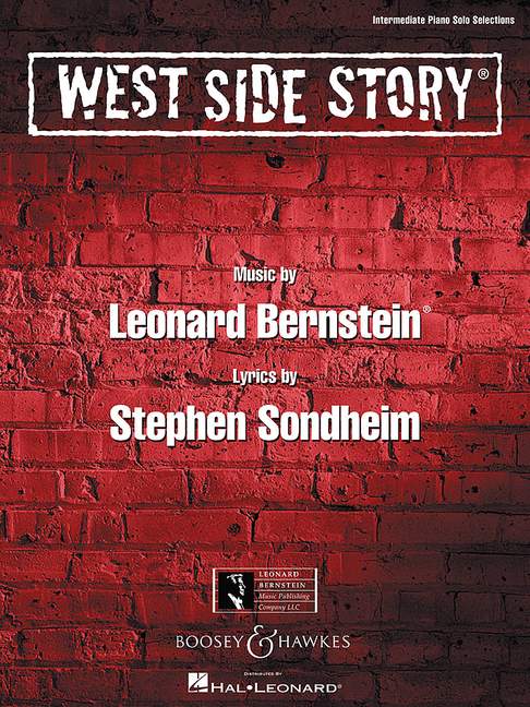 West Side Story (Selections)&nbsp;&nbsp;for piano (intermediate)&nbsp;&nbsp;