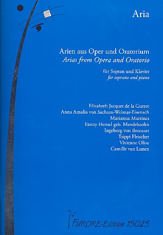 Aria - Arien aus Oper und Oratorium  für Sopran und Klavier  