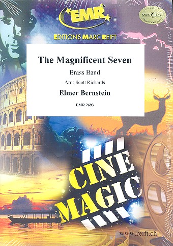 The magnificant Seven for brass band&nbsp;&nbsp;score and parts&nbsp;&nbsp;