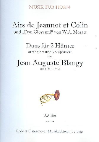 Suite Nr.3 für 2 Hörner  Partitur  