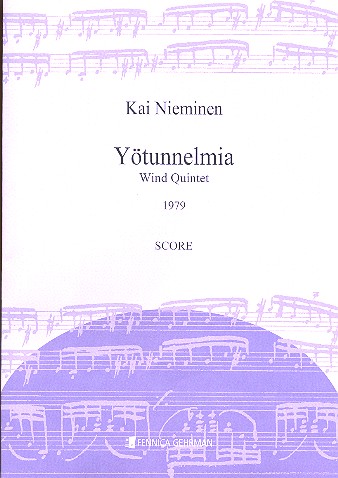 Yötunnelmia for wind quintet&nbsp;&nbsp;score&nbsp;&nbsp;archive copy