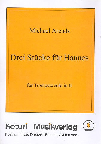 3 Stücke für Hannes für Trompete    