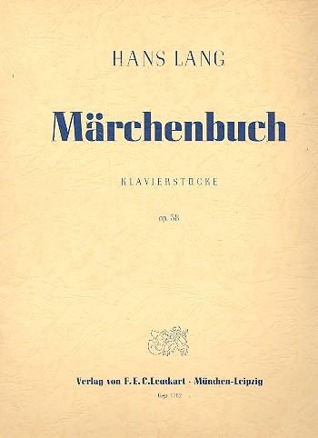 Märchenbuch op.38  für Klavier  