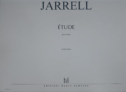 Étude pour piano  Lemoine  