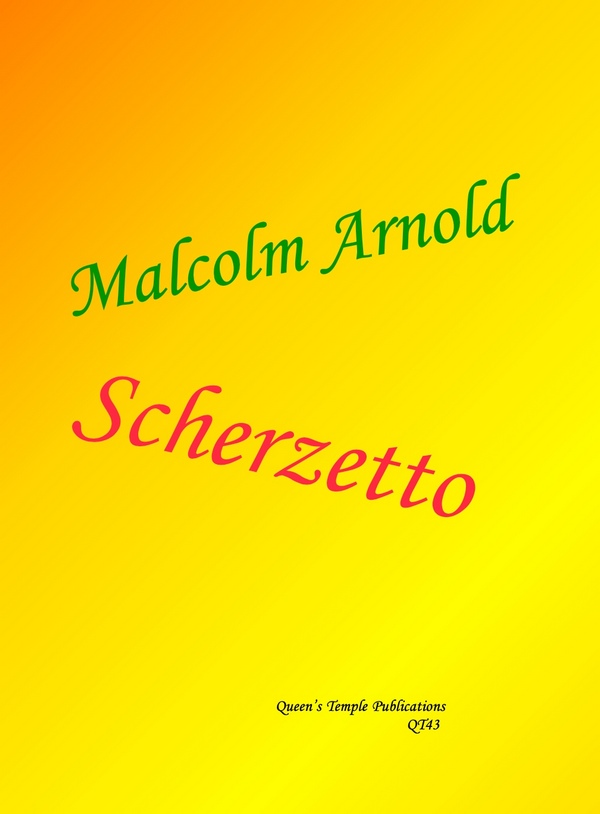 Scherzetto&nbsp;&nbsp;for clarinet and piano&nbsp;&nbsp;Partitur und Stimme