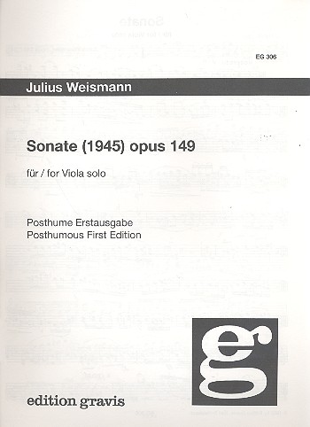 Sonate op.149 für Viola    