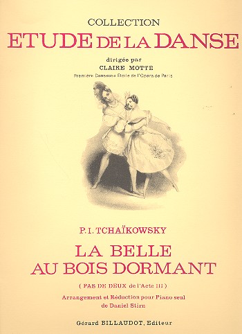 Pas de deux de l'acte 3 de La belle au&nbsp;&nbsp;bois dormant réduction de piano&nbsp;&nbsp;