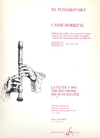 Casse-Noisette (séléction) pour&nbsp;&nbsp;flûte à bec soprano et piano&nbsp;&nbsp;