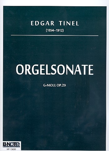 Sonate g-Moll op.29&nbsp;&nbsp;für Orgel&nbsp;&nbsp;